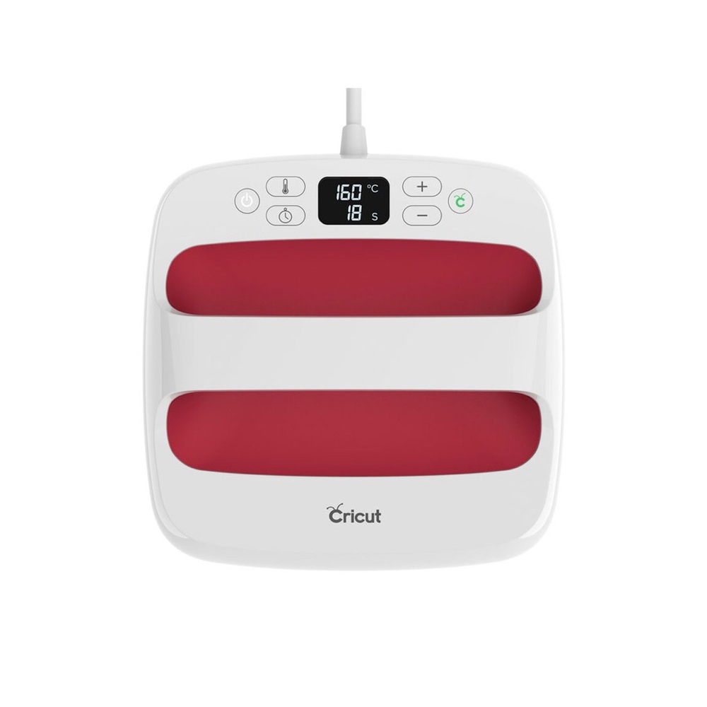 Cricut EasyPress 2 Raspberry - 9" x 9” and Heat Press Mat